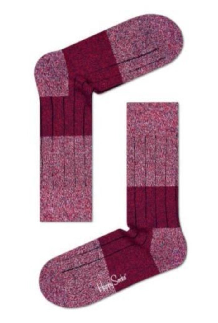 Happy Socks Wool Block Socks