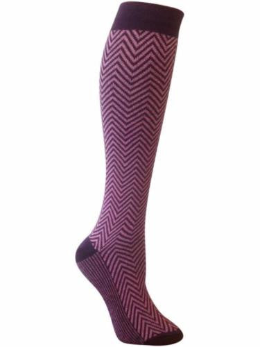 Elizabeth Herringbone Knee High Socks