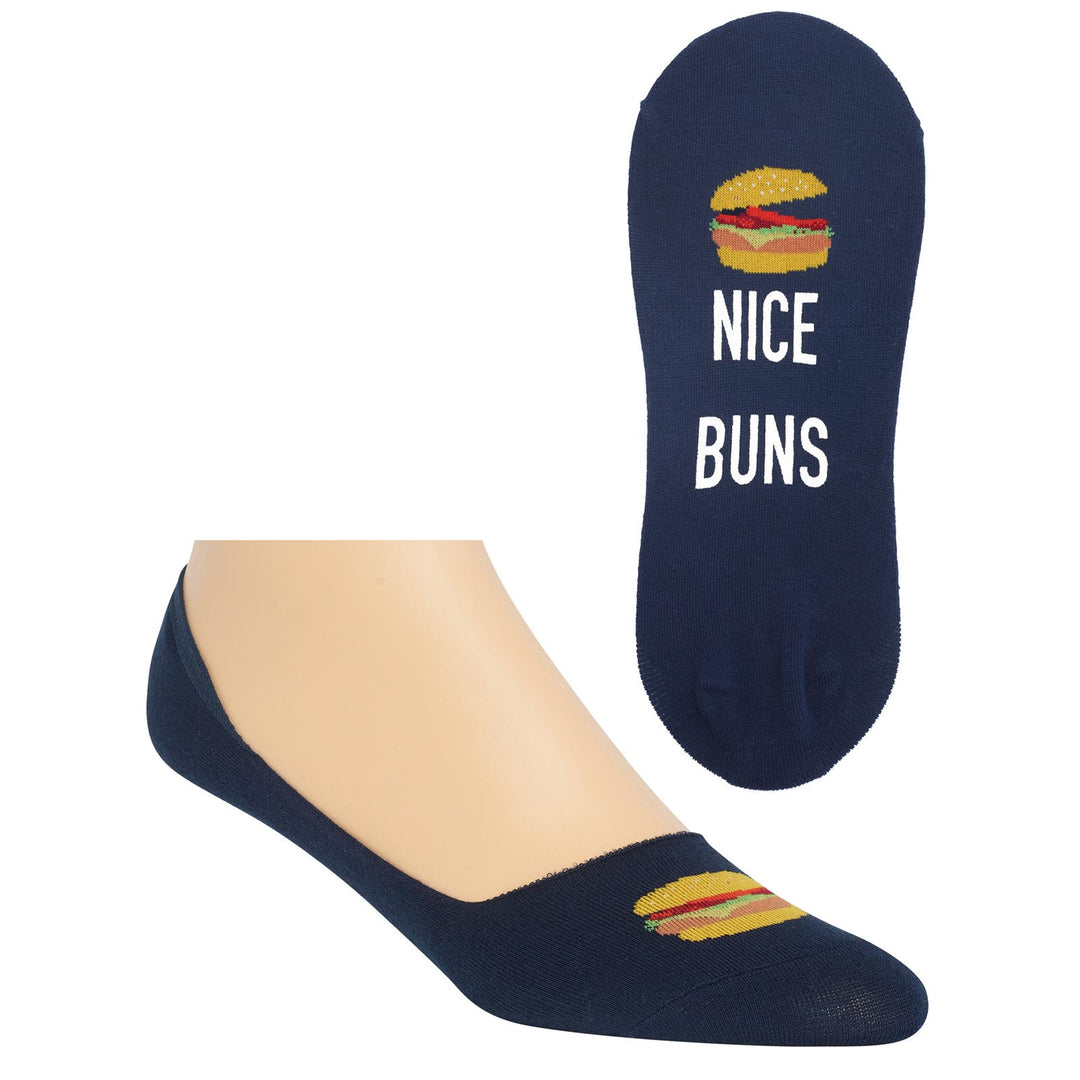 Men's Nice Buns Liner Socks