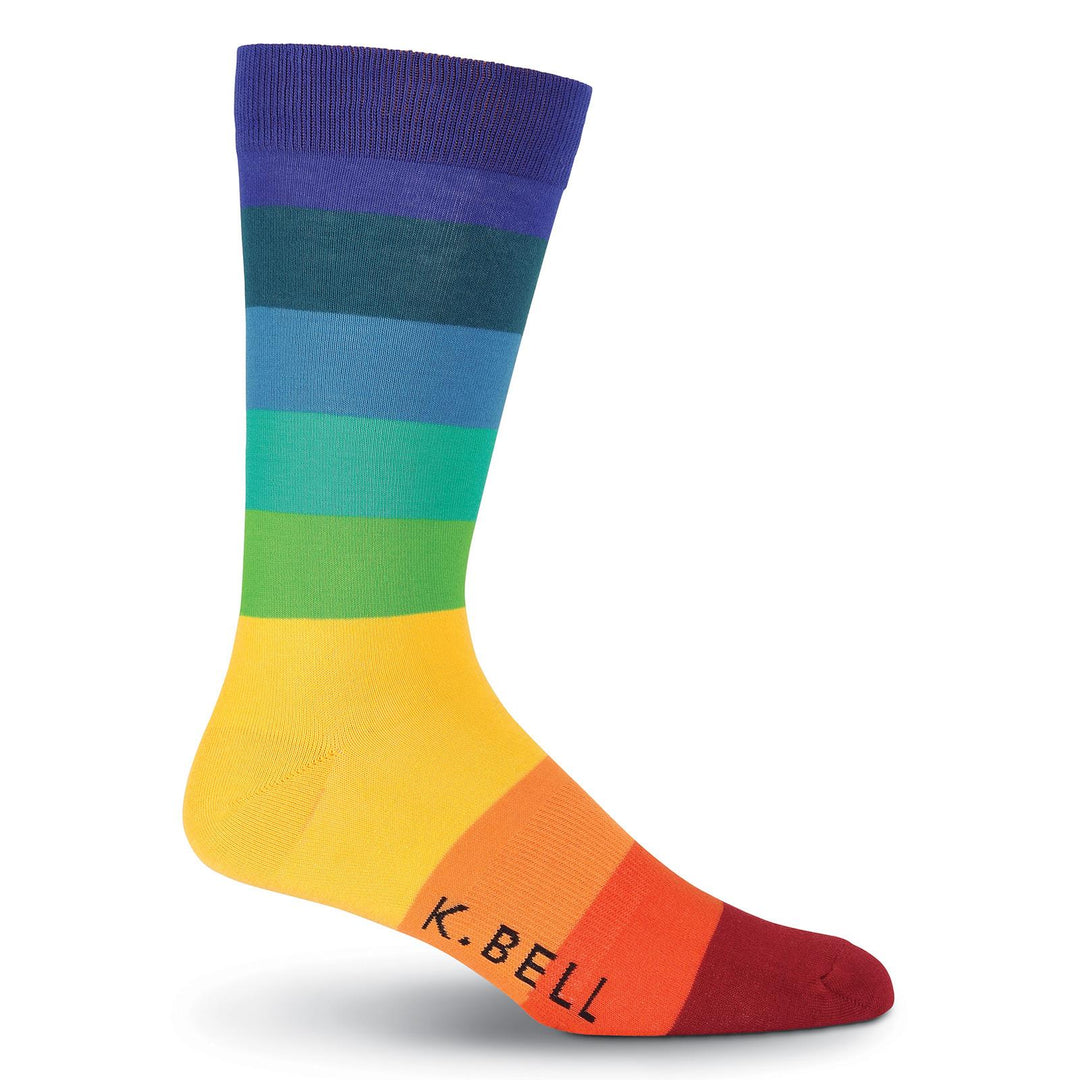 Men's Multi Strip Crew Socks