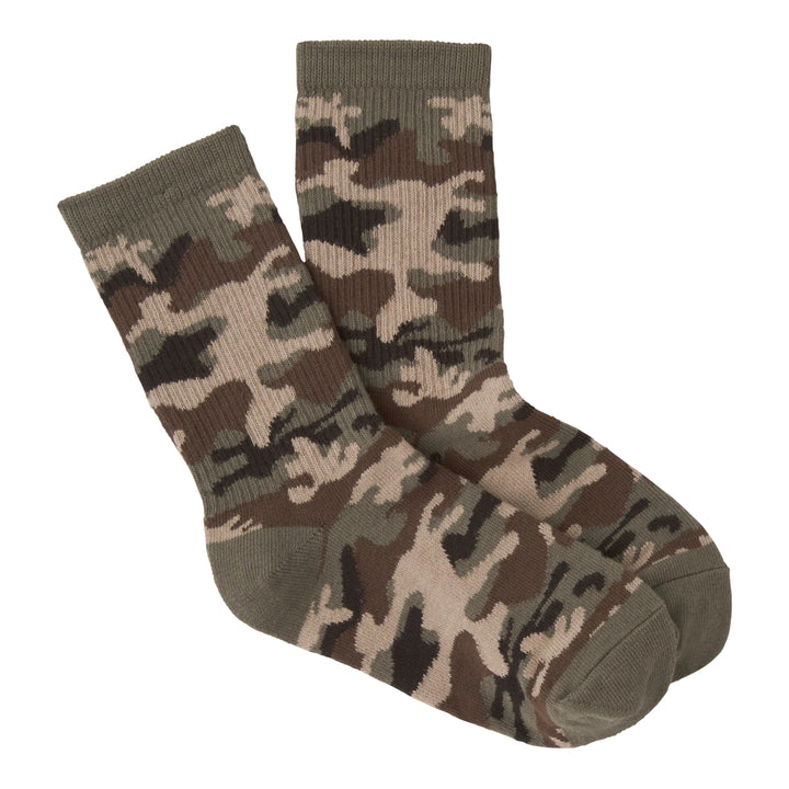 Kid's Camouflage Crew Socks