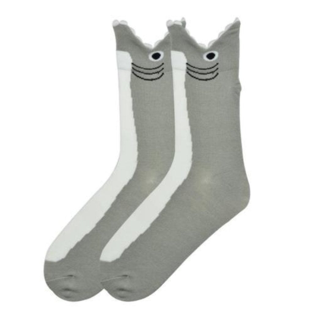 Women's Wide Mouth Shark Socks