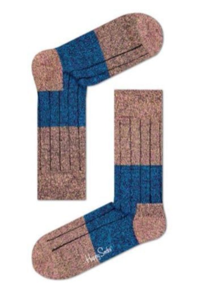Happy Socks Wool Block Socks