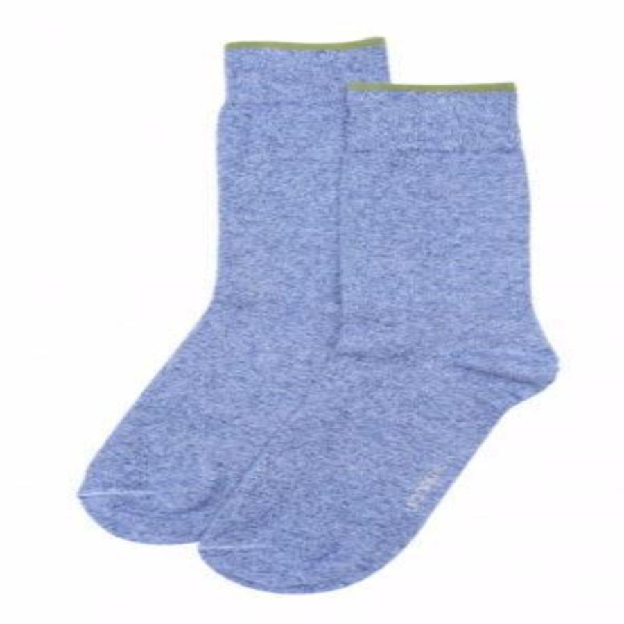 Men's Linen Blend Crew Socks