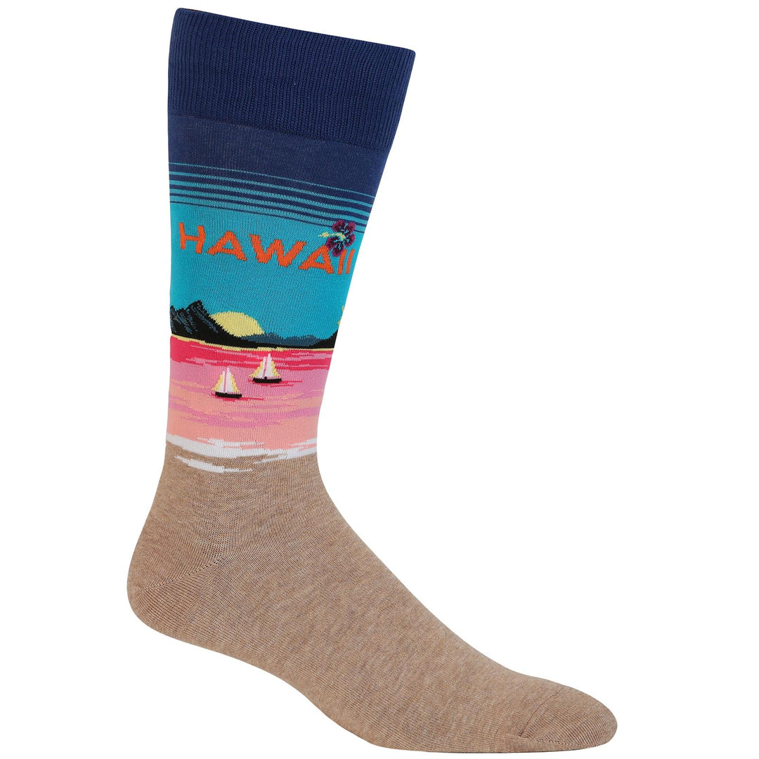 Men's Hawaii Crew Socks