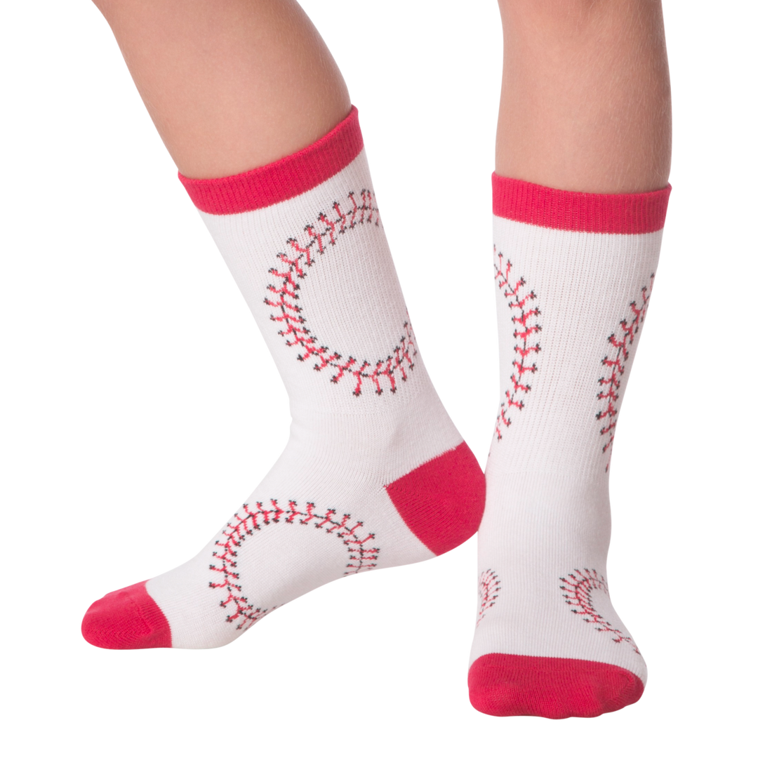 Kid's Baseball Crew Socks