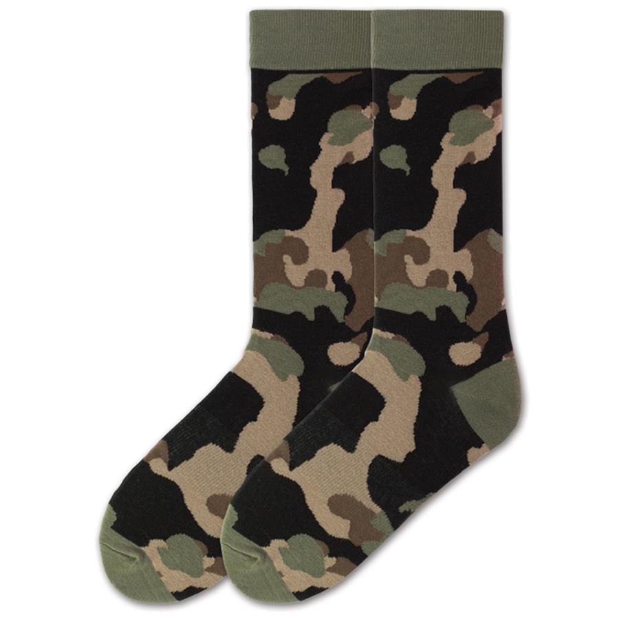 Men's Camouflage Crew Socks