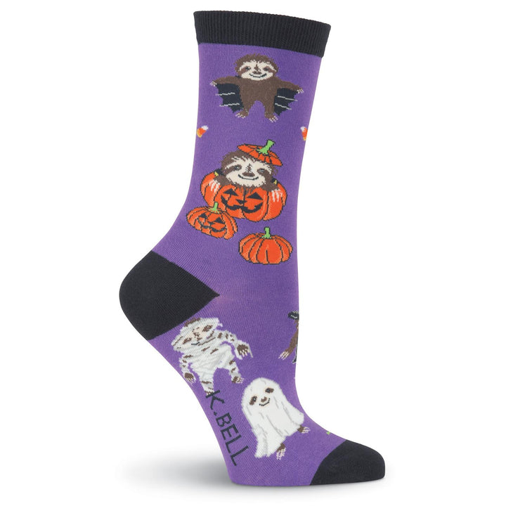 Women's Halloween Sloths Socks
