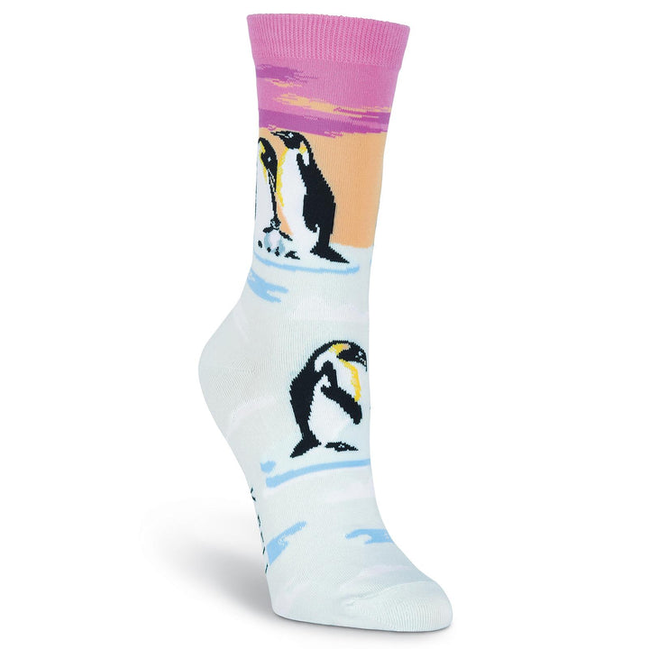 Women's Penguin Family Crew Socks