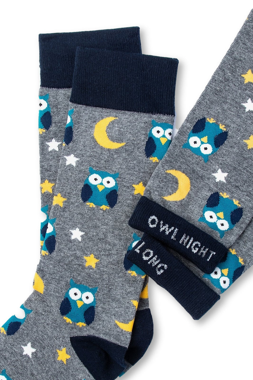 Men's Owl Night Long Sock