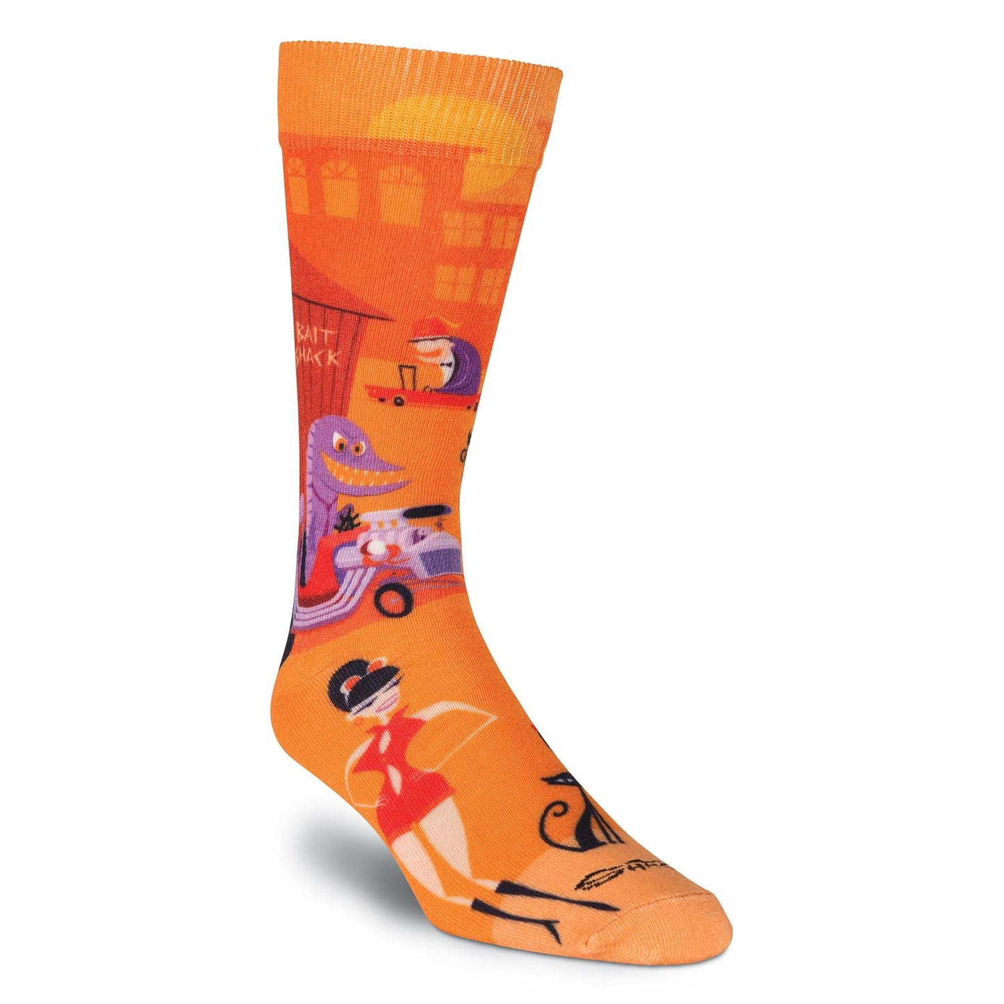 Men's Shag Bait Shack Crew Socks