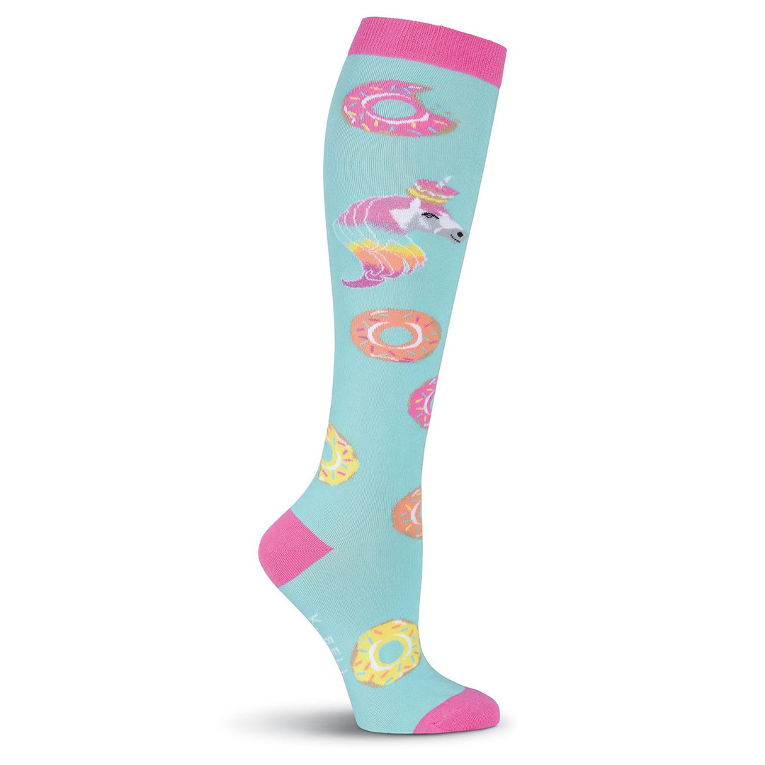 Women's Donuts Knee High Socks