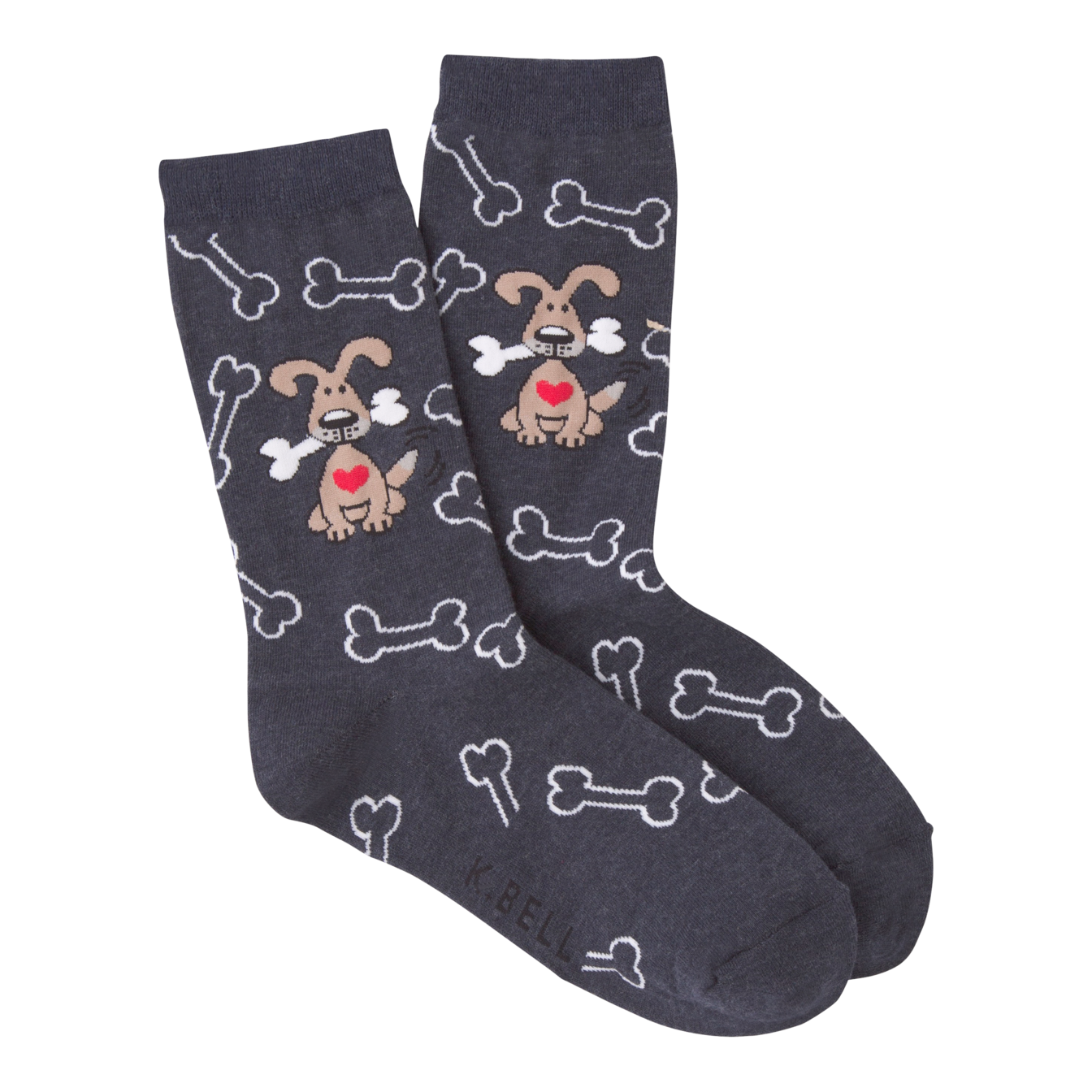 Women's Dog with Bones Crew Socks