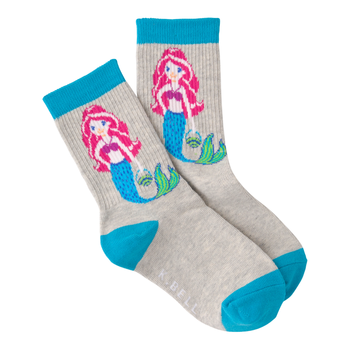 Kid's Mermaid Crew Socks