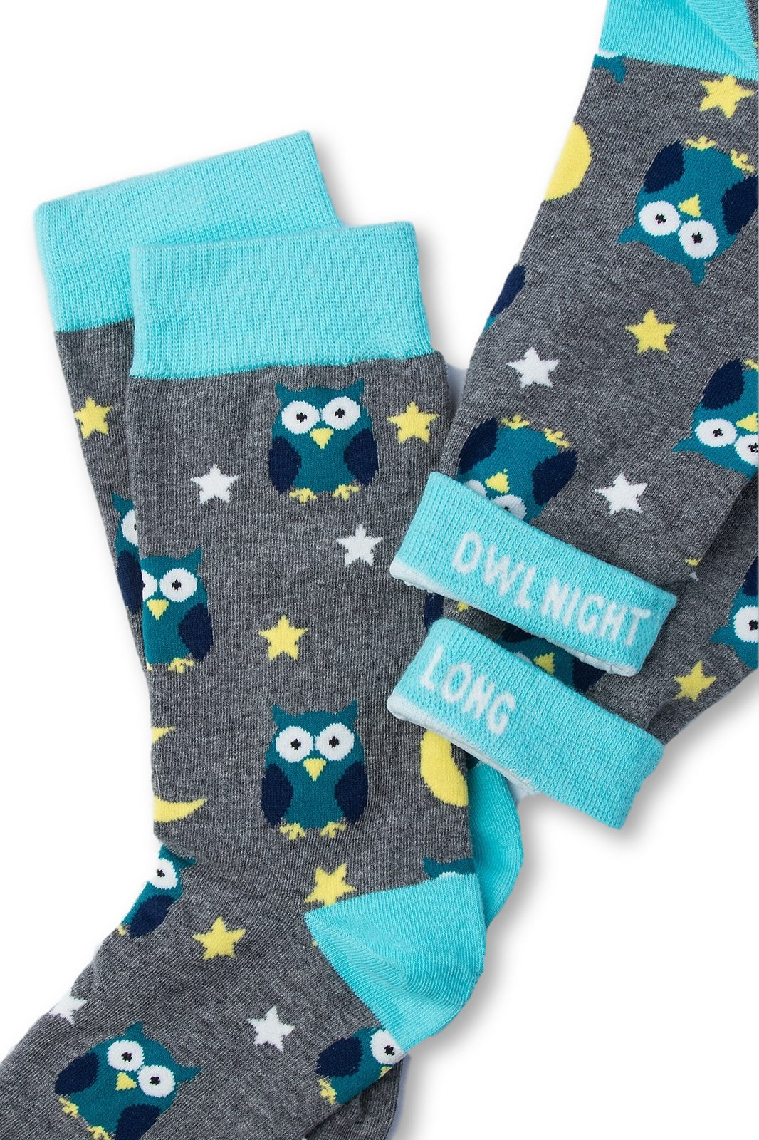 Women's Owl Night Long Sock