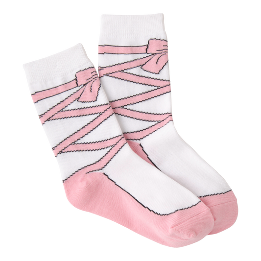 Kid's Ballet Slipper Crew Socks