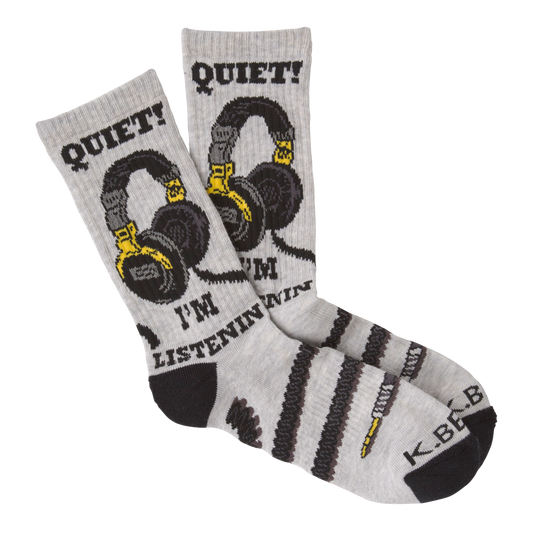 Men's Quiet Crew Socks