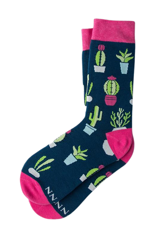 Women's Succy Navy Blue Sock