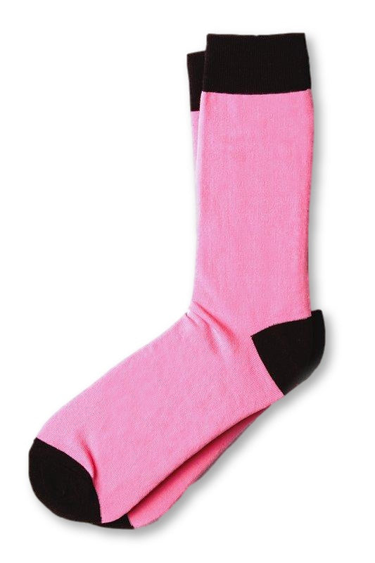 Pink Irvine Crew Socks